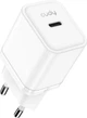 Сетевое зарядное устройство для Cudy CH20 1хUSB-C, QC/PD 3.0 20W White (CH20) - изображение 1