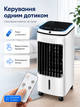 Портативный охладитель воздуха Germatic BL199A с гидроохлаждением и пультом управления, объем 4 л, мощность 120 Вт, белый - изображение 5