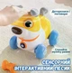 Игрушка каталка Huanger Щенок арт 9495 Желтый - изображение 2