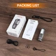 Ліхтар Sofirn ST10 Mini, Red Led, USB-C зарядка, IP68, 1000 lm, 6500K-70000K + акумулятор 900 mAh - изображение 8