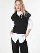 Толстовка на молнии без капюшона женская Colin's CL1059789BLK XS Black (8683197342195) - изображение 5