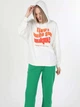 Худи женское Colin's CL1060171OFW M-L Off White (8683197341983) - изображение 3