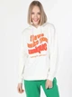 Худи женское Colin's CL1060171OFW M-L Off White (8683197341983) - изображение 4