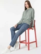 Худи женское Colin's CL1061030DMG S Dark Mint Green (8683197344694) - изображение 4