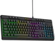 Клавіатура дротова Wozinsky WKG-1044 USB Black (5907769387951) - зображення 2