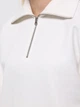 Толстовка на молнии без капюшона женская Colin's CL1065678OFW S Off White (8684112834443) - изображение 4