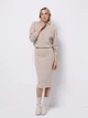 Свитер вязаный женский Colin's CL1075614BME L Beige Melange (8684112821672) - изображение 3