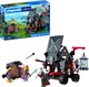 Klocki Playmobil Knights: Wieża szturmowa rycerzy herbu Smok 107 elementów 72210 (4008789722102) - obraz 4