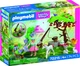 Klocki Playmobil Fantasy and Magic: Ogród wróżki z młodym jednorożcem 74 elementy 72215 (4008789722157) - obraz 1