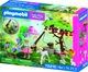 Klocki Playmobil Fantasy and Magic: Ogród wróżki z młodym jednorożcem 74 elementy 72215 (4008789722157) - obraz 2