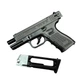 Пневматический пистолет Glock + 500 пуль + 3 балона, Borner M22 cal.4,5mm, CO2 - изображение 3