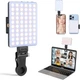 LED лампа для селфи XINBAOHONG CL-V11SE, клипса, аккумулятор 2000mAh, свет для телефона/ноутбука - изображение 1