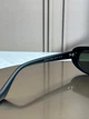 Сонцезахисні окуляри Ray-Ban RB4441D чорні матові, зелена лінза, овальні, жіночі, унісекс, - зображення 6