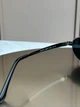 Солнцезащитные очки Ray-Ban RB3774D серебро, темная серо-зеленая линза, овальные, унисекс, - изображение 7