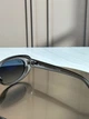 Солнцезащитные очки Ray-Ban RB4441D прозрачные серые, серо-зеленый градиент, овальные, женские, унисекс, - изображение 7