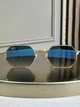 Солнцезащитные очки Ray-Ban RB3556 N Octagonal золото, голубая градиентная линза, восьмиугольные, унисекс, - изображение 2