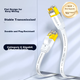 Патч-корд SAMZHE 6150PBS Cat 6 UTP 1 Гбит/с плоский 15 м Белый - изображение 2