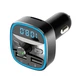 FM модулятор T25 Bluetooth 3в1 автомобільний трансмітер MP3 USB MicroSD Handsfree для прикурювача - изображение 1