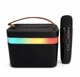 Портативная Bluetooth караоке-колонка с беспроводным микрофоном, RGB-подсветкой, Bluetooth 5.0, 10 Вт, Aurora - изображение 1