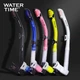 Сухая трубка для снорклинга WATERTIME с загубником, для плавания и подводного плавания - изображение 4