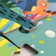 Развивающий пазл MiDeer для мальчиков и девочек 4-6 лет с футляром для переноски - Динозавры, 104 детали, детский подарок - изображение 7