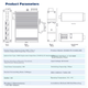 Медиаконвертер Huigu HG800-FE 100 Мбит/с одномодовый на DIN-рейку с 4 портами - изображение 5