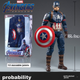 Фігурка Marvel «Залізна людина та Капітан Америка» колекційна, 14 дюймів - зображення 4