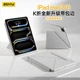 Защитный чехол Zoyu для Apple Mini 7/6, складной, с магнитной застежкой и держателем для стилуса, цвет «дымно-серый». - изображение 4