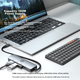 Док-станція розширення HP Type-C, концентратор USB 3.0, конвертер HDMI, швидкий зарядний концентратор PD потужністю 100 Вт, для телефонів, комп'ютерів та ноутбуків - зображення 8