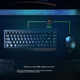Беспроводная клавиатура Razer BlackWidow V3 Mini Spectre, механическая игровая клавиатура, 68 клавиш, беспроводная Bluetooth-клавиатура, RGB-подсветка, желтые переключатели. - изображение 9