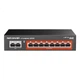 Коммутатор Netcore S2010PM PoE гигабитный на 10 портов с изоляцией VLAN - изображение 1