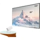 Проектор MAGCUBIC [True 1080P] HY310 белого цвета, продается компанией JD Home. Ультра HD проектор (электронная фокусировка, стереофонический объемный звук). - изображение 1