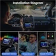 Автомобильный DAB FM трансмиттер DeepBetter экран 2.3 Bluetooth 5.0 handsfree AUX USB - изображение 7
