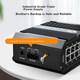 Коммутатор NetLINK HTB-6000 промышленный гигабитный на 8 портов на DIN-рейку - изображение 4