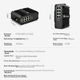 Коммутатор NetLINK HTB-6000 промышленный гигабитный на 8 портов на DIN-рейку - изображение 9