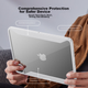 Чехол ESR [из ткани с защитой от пятен] для iPad Pro 11 2022/2021, защитный чехол для планшета Apple, 11 дюймов, съемный, с полным покрытием, магнитный, противоударный, белый. - изображение 8