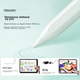 Ємнісний стилус Isky, ручка для Apple iPad, Apple Pencil другого покоління, сенсорна ручка для планшета з функцією рукописного введення, сумісна з iPad 9/10/air5/Pro/Mini, альтернативна ручка для малювання для iPencil - зображення 6