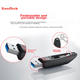Флеш память USB SANDISK Ultra CZ48 512GB USB 3.2 Gen1 Black - изображение 4