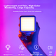 Комплект штатива Ulanzi VL49RGB (белый) с магнитным полноцветным заполняющим светом, портативный светодиодный карманный светильник с двойной температурой для фотосъемки на беззеркальных камерах, смартфонах, портретной съемки в помещении и спецэффектов. - изображение 8