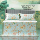 Коврик охлаждающий FUANNA Nanzi Ice Silk с наволочками, 1.8x2 м, синий, 3 предмета - изображение 4