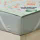 Коврик охлаждающий FUANNA Nanzi Ice Silk с наволочками, 1.8x2 м, синий, 3 предмета - изображение 8