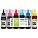 Чернила ColorWay Epson SP R270/290 RX500 TX650 100мл*6 BK/С/M/LС/LM/Y (CW-EW650SET01) - изображение 3