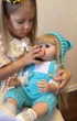 Лялька Реборн Reborn 55 см вініл-силіконова Олена в наборі з соскою, пляшкою, іграшкою. Можна купати - зображення 9