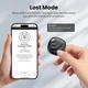 Bluetooth-трекеры для вещей Apple Find My 4 шт с батарейками, Hoxe - изображение 4