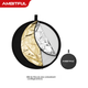 AMBITFUL Zhijie 5-дюймовый отражатель, доска для мягкого освещения 80 см, складная рассеивающая доска для фотосъемки на открытом воздухе и портретной съемки, портативное оборудование для заполняющего освещения - изображение 4