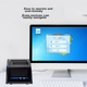 Принтер этикеток Gprinter GP-3120TUD термо для самоклеящихся этикеток - изображение 5