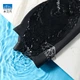 Шапочка для плавания WATER CUBE силиконовая с защитой ушей унисекс, черная - изображение 6