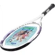 Теннисная ракетка YONEX, тренировочная модель для начинающих ELITE, бело-фиолетовая, с предварительно натянутыми струнами и обмоткой для рукоятки, тренировочное пособие для тенниса. - изображение 2