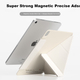 Чехол Zoyu для iPad 11 с чипом Apple A16, двусторонний, с магнитной застежкой, универсальный чехол для планшета iPad 10 с рисунком алфавита. - изображение 5