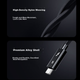 Кабель ZLEEE USB Type-C - USB Type-C Thunderbolt 5 120 Гбит/с 16K PD 240 Вт 0.2 м (LD502) - изображение 7